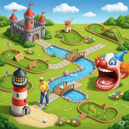 featured image: Discover the Top Rated Miniature Golf Courses for Family Fun in Natick, MA